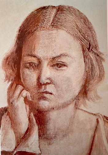La femme pensive (portrait d’Adèle Barraud ?)
